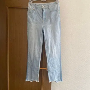 그레이스 콘티넨탈 컷오프 슬림 데님 팬츠