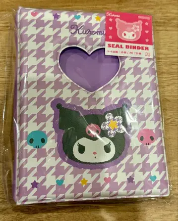 정품 산리오 쿠로미 마이멜로디 Y2K 씰 바인더
