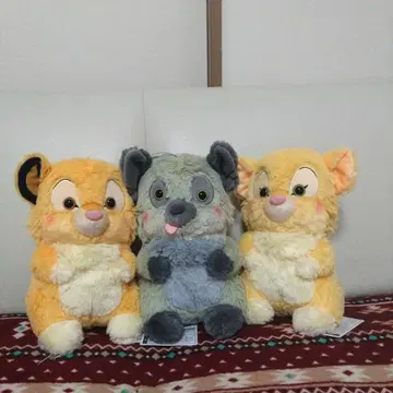 라이온 킹 Aimery BIG 봉제 인형 전 3종 세트