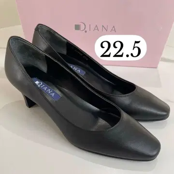 DIANA 다이애나 블랙 플레인 펌프스 관혼상제 취업활동 22.5