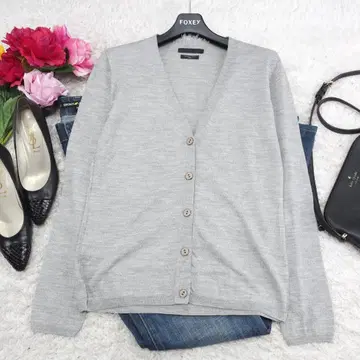 G8138*icb 아이씨비 니트 가디건 그레이 S