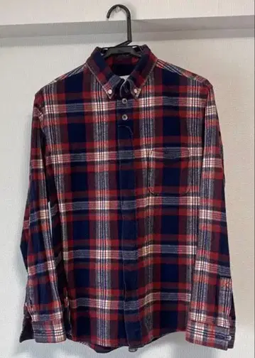 nisica 체크 무늬 긴팔 플란넬 셔츠 사이즈 3