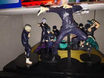 주술회전 피규어 세트 묶음 판매 고죠 후시구로 이누마키 등 7체