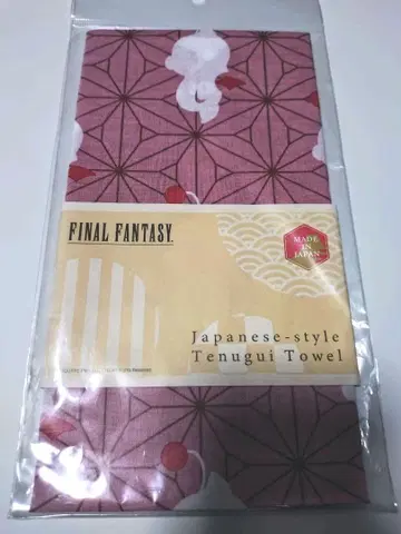 파이널 판타지 모그리 수건 옅은 홍색