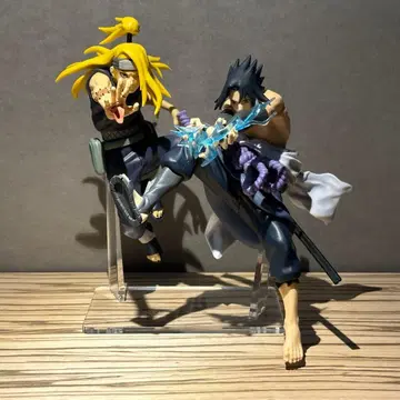 아크릴 받침대만입니다. 데이다라 사스케 피규어 2체용 받침대 나루토