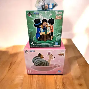 [새상품] 제일복권 원피스 A상 B상 E상 사보 피규어 3종 세트