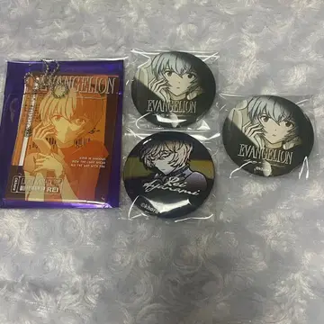 에반게리온 and ST 아야나미 레이 캔뱃지 아크릴 키 카드