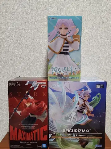 [ 장송의 프리렌 ] 슈타르크 & 프리렌 피규어 3종 세트