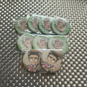 귀멸의 칼날 난자 시나즈가와 사네미 히메지마 교메이 캔뱃지