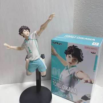[ 새상품급 박스 포함 ] 하이큐!! 01 오이카와 토오루 포징 피규어