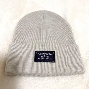 Abercrombie & Fitch 니트 모자 크림