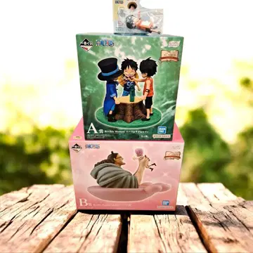 [미개봉 새상품] 제일복권 원피스 A상 B상 E상 피규어 3종 세트