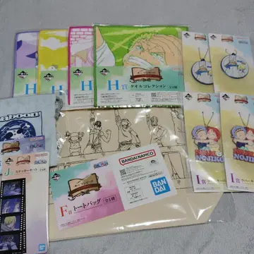 원피스 제일복권 토트백 러버 키링 복조리 드라마틱 메모리즈