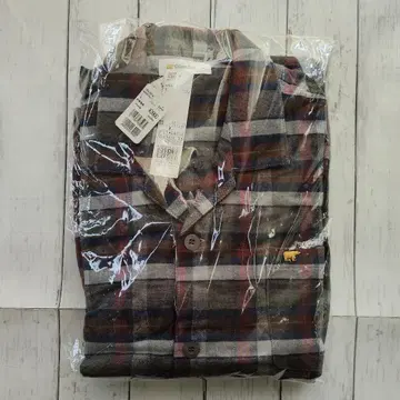 Golden Bear 체크 무늬 파자마 나이트 웨어