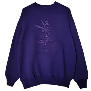 Disney 팅커벨 자수 스웨트 셔츠