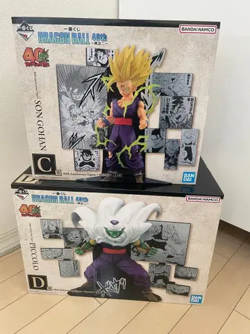 드래곤볼 40주년 기념 제일복권 피규어 세트 C상 D상