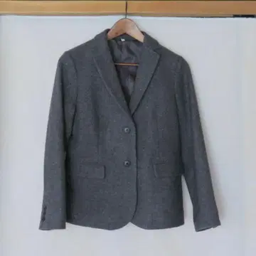 무인양품 그레이 테일러드 자켓