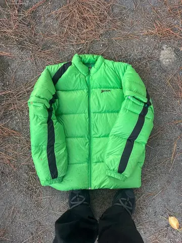 srixon 다운 자켓 그린