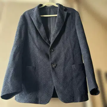 엠포리오 아르마니 니트 자켓 네이비 56 L XL