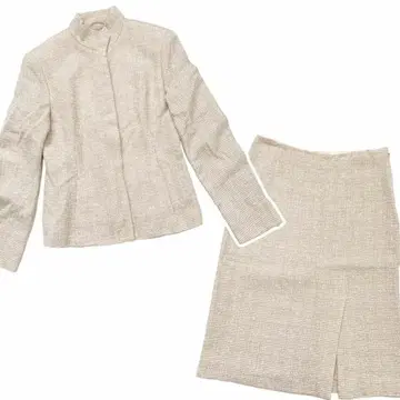 ANAYI 트위드 스커트 수트 셋업