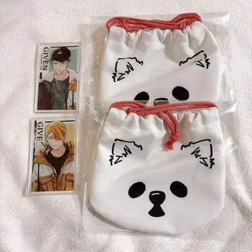 기븐 애니메이트 카페 털복조리 아크릴 카드 카지 아키히코 나카야마 하루키