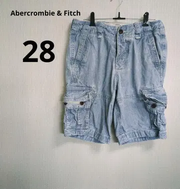 해외 구제 의류 Abercrombie & Fitch 카고 숏팬츠 28