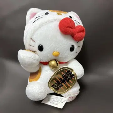 헬로키티 빌린 고양이 손님 번창 마네키네코 봉제 인형