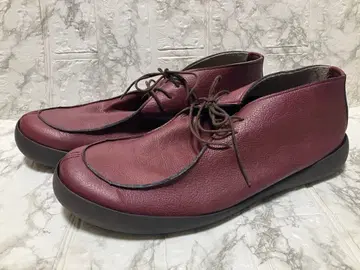 regatta canoe 레게타카누 버건디 가죽 처카 부츠