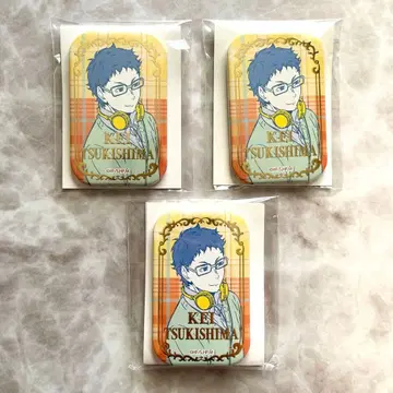 하이큐 츠키시마 케이 오프샷 x 컬러 스퀘어 캔뱃지 세븐넷