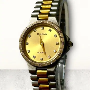[ 작동 ] BULOVA 12point Diamonds / QZ 여성용