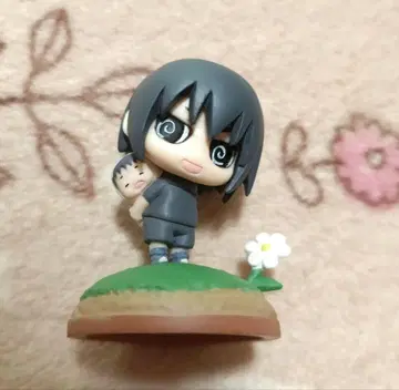 NARUTO 돌풍전 푸치캐러랜드 치비메가 우치하 이타치 & 우치하 사스케