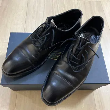 크로켓 & 존스 AUDLEY 블랙 8E 스트레이트 팁 영국제