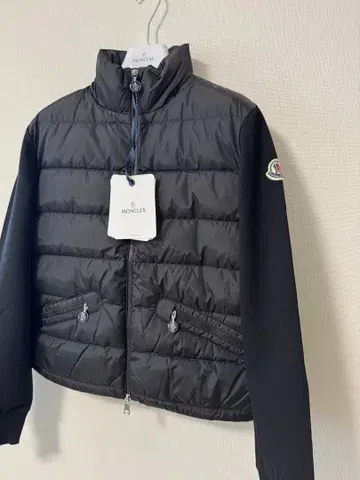 MONCLER 다운 니트 가디건