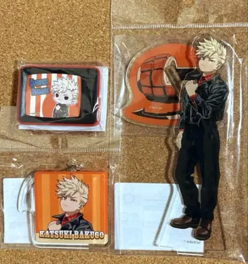 히로아카 아메리칸 레트로 바쿠고 카츠키 아크릴 스탠드 키링 TV형 마그넷