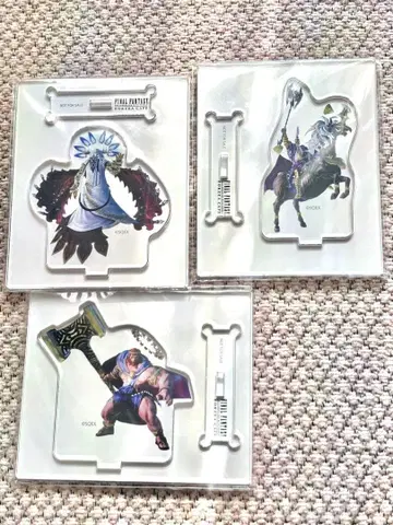 FF14 에오르제아 카페 아크릴 스탠드 자르 알지크 비엘고 12신