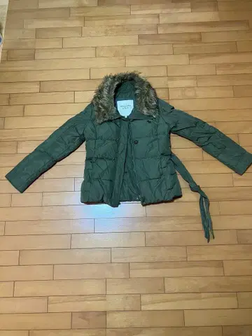 Abercrombie & Fitch 다운 자켓 올리브 그린