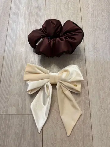 THE TOE 스크런치 리본 세트