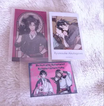 문호와 연금술사 아쿠타가와 류노스케 오다 사쿠노스케 키쿠치 칸 굿즈