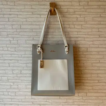 Clelia 클레리아 알레그로 A4 토트백 세로형 심플 바이컬러