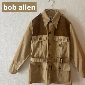 레어 USA제 bob allen 헌팅 자켓 베이지 40