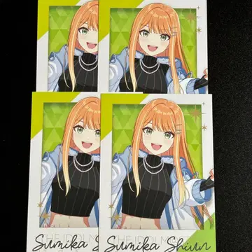 아이돌 마스터 학마스 사야마 스키장 눈덩이 떨어뜨리기 엽서 시운 세이카