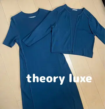 theory luxe 반팔 원피스 셋업 네이비 M