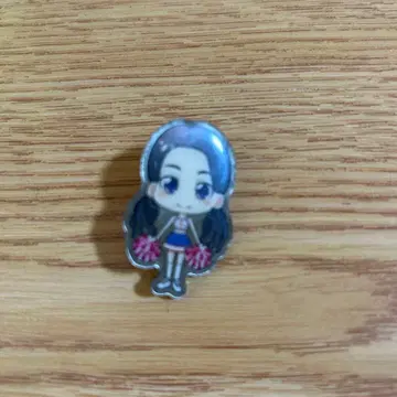 타워 레코드 한정판 TWICE 채영 Go Go Fightin 핀 배지