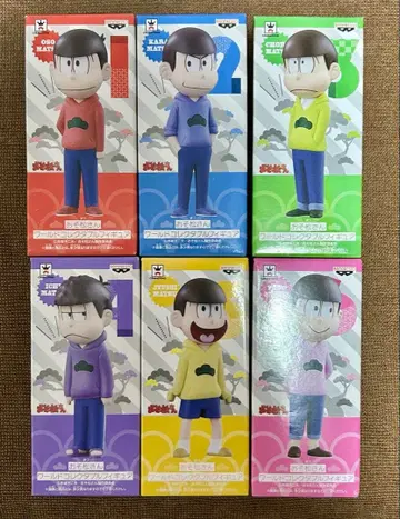 오소마츠 6쌍둥이 컬렉션 피규어 6체 세트