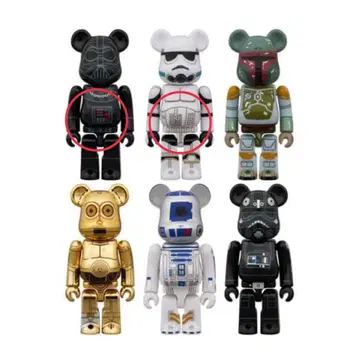 STARWARS BE@RBRICK 다스 베이더 & 스톰 트루퍼