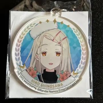 아이돌 마스터 학마스 사야마 스키장 눈덩이 떨어뜨리기 키링 시노자와 히로