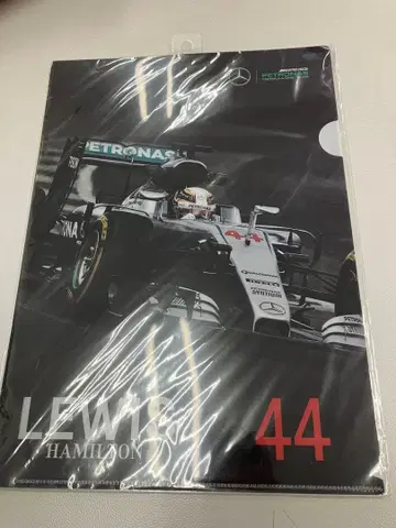F1 메르세데스 클리어 파일 2장 해밀턴 로즈버그 새상품