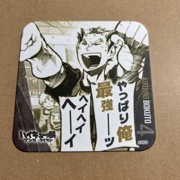 하이큐전 겐가 x 타이칸 코스터 보쿠토 코타로