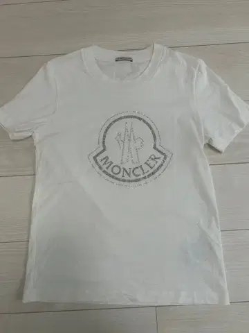MONCLER 화이트 T셔츠 M