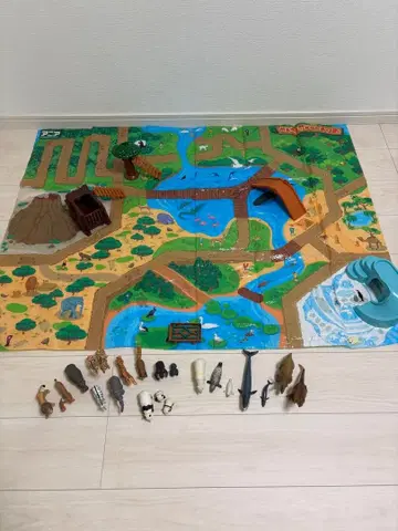 아니아 신나는 어드벤처 섬 동물 세트